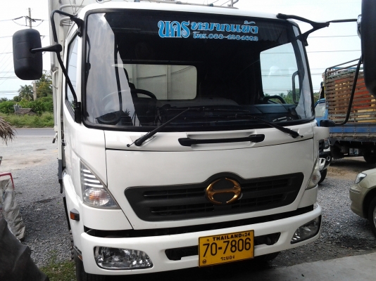 ขายด่วน รถ 6 ล้อคอก 6.5 เมตร HINO MEGA FC พร้อมใช้งาน
