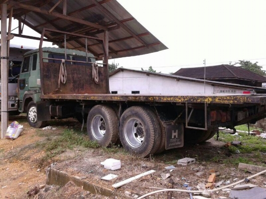 รถฮีโน่ 10 ล้อ ท้ายลาด KT920.  168 แรงม้า.  สนใจติดต่อ 081 - 6079515