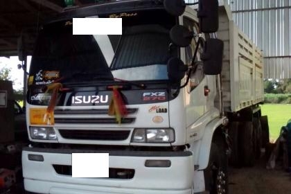 10ล้อดั้ม ISUZU DECA 270 UROII ปี49 ดั้มสามมิตร ลอนเฉียง