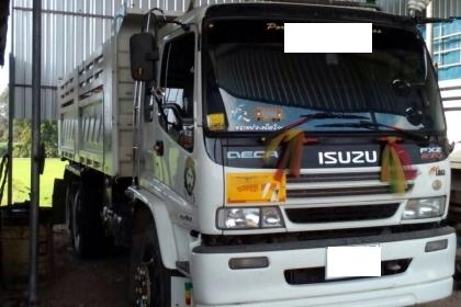 10ล้อดั้ม ISUZU DECA 270 UROII ปี49 ดั้มสามมิตร ลอนเฉียง