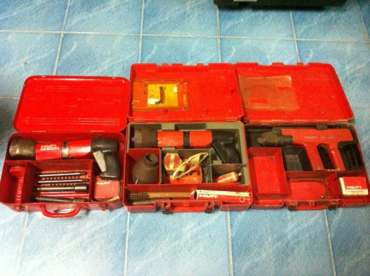 เครื่องมือช่าง HILTI (ฮิลติ) เครื่องมือมี 3 ตัว