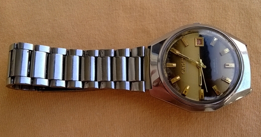 Cadet auto Swiss หน้าทูโทน ช่องบอกวันที่ อยู่หลักสาม ขนาด 38มม.(รวมเม็ด) สภาพ 90\%