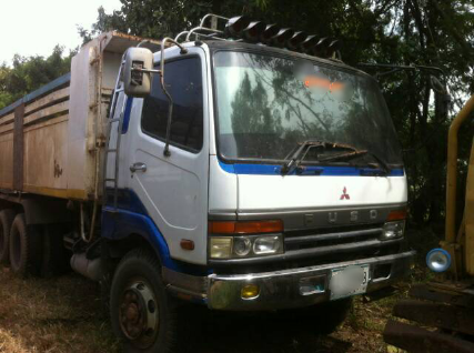 ขายรถบรรทุกสิบล้อดั๊มพ์ Mitsubishi turbo ซีเรียล 3,5&times;&times; หัว M6 เครื่อง 6d16 turbo inter เกียร์อิตั้น ยางดี 10 เส้น