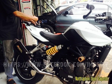 ท่อแต่ง benelli bn600 ตรงรุ่น ส่งทั่วไทย