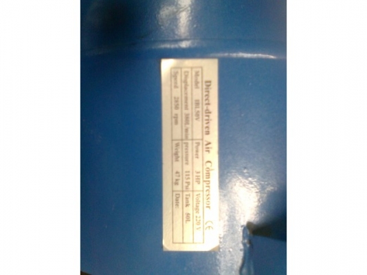 ขายปั้มลม โรตารี่2สูบ 3 แรง 50ลิตร