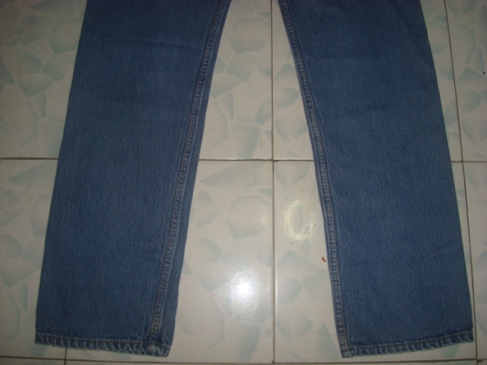 #9204#ยีนส์ลีวายส์ 501 ผ้าทราย ของแท้ มือสอง เอว34 ยาว32 made in usa
