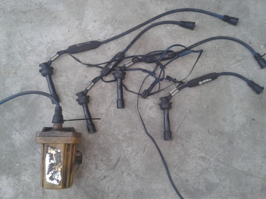 ขายชุดสายหัวเทียนซิ่ง กับซุปเปอร์คอยล์ 4สูบคับ3900