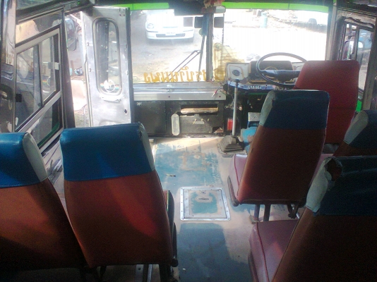 ขายรถบัสยาว 12 เมตร เครื่อง isuzu วางท้าย รถพร้อมใช้ เครื่องดี นิ่มมาก