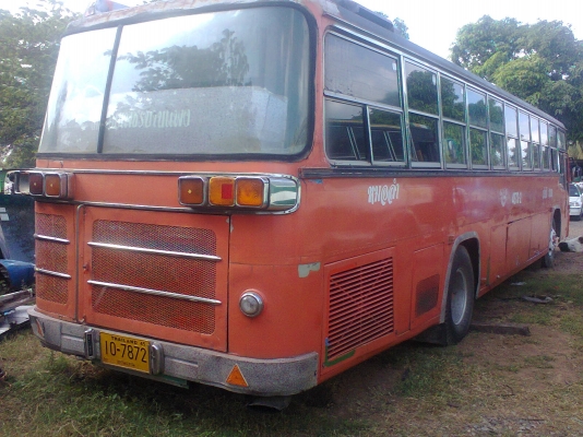 ขายรถบัสยาว 12 เมตร เครื่อง isuzu วางท้าย รถพร้อมใช้ เครื่องดี นิ่มมาก