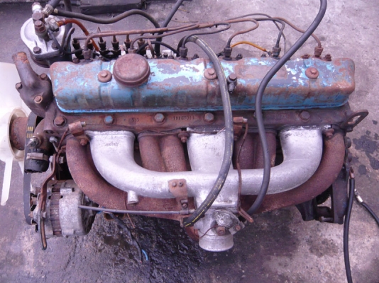 ขายเครื่องยนต์ Nissan sd33 พร้อมเกียร์