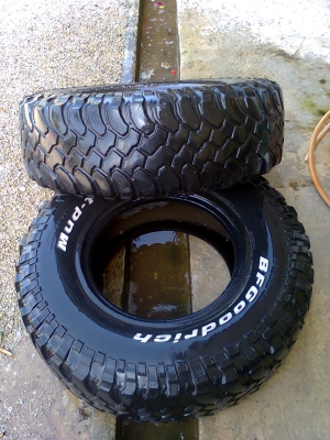 BF All 285-75-16   เอาไปใช้ต่อสบายๆอีกหลายหมืนโล