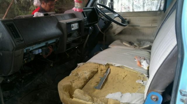 ISUZU NKR55EU5 6ล้อดั้ม88แรง ห้างแท้เดิม เกียร์ยาว ดั้มสามมิตร