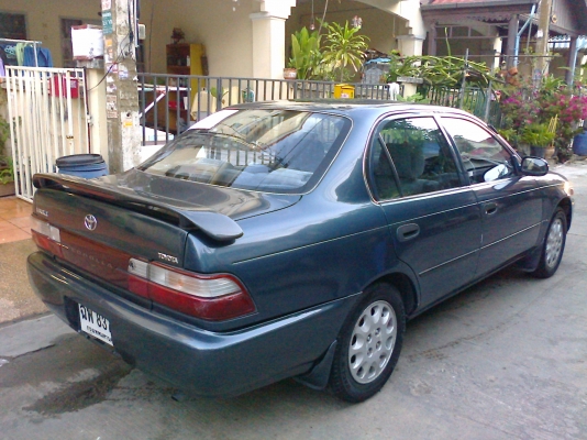 ขายรถบ้านแท้ๆ ราคา 95,000 บาท toyota ae101 เครื่องหัวฉีด เกียร์ออโต้ สมบูรณ์มากๆ ระบบไฟฟ้าทั้งคัน สวยๆเดิมๆ รถผู้หญิงใช้ ขายรถบ้านแท้ๆ ราคา 95,000 บาท toyota ae101 เครื่องหัวฉีด เกียร์ออโต้ สมบูรณ์มากๆ ระบบไฟฟ้าทั้งคัน สวยๆเดิมๆ รถผู้หญิงใช้