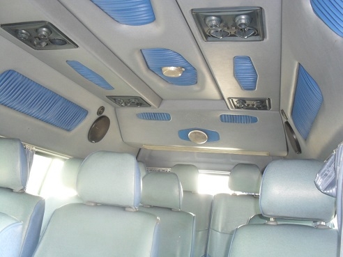 รถตู้ ช่วงยาว หลังสูง รถบ้านแท้ ติด LPGแล้ว