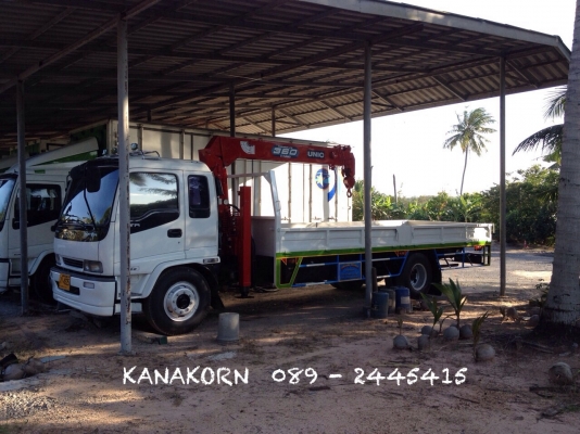 ขาย ISUZU DECA FTR 200 ( EURO 2 ) ปี 2548 เฮี๊ยบ UNIC 3.6 ตัน 5 ปลอก ท้อง V หกเหลี่ยม