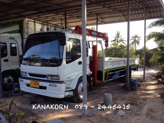 ขาย ISUZU DECA FTR 200 ( EURO 2 ) ปี 2548 เฮี๊ยบ UNIC 3.6 ตัน 5 ปลอก ท้อง V หกเหลี่ยม