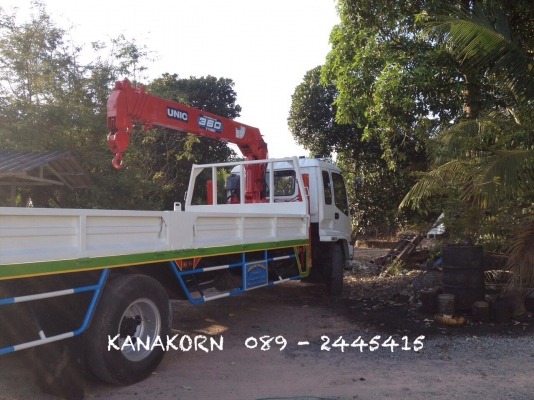 ขาย ISUZU DECA FTR 200 ( EURO 2 ) ปี 2548 เฮี๊ยบ UNIC 3.6 ตัน 5 ปลอก ท้อง V หกเหลี่ยม