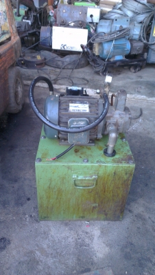 Sell> ขายชุดปั้มไฮดรอลิค พร้อมคอนโทรลไฟฟ้า มอเตอร์ 2 แรง มีชุดวาล์วไฟฟ้าครบ พร้อมใช้งานครับ