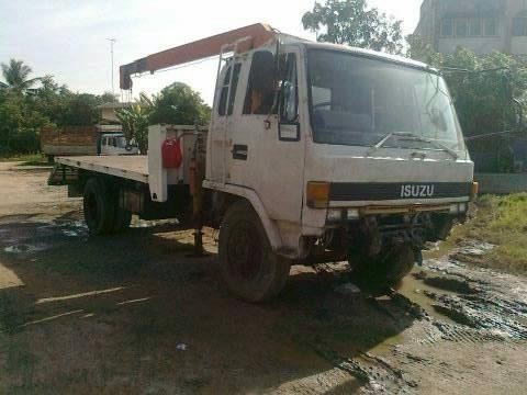 ขายรถ 6 ล้อ ร็อคกี้ 175 ติดเครน  3 ตัน ท้ายลาด ยาว6.5เอกสารครบ