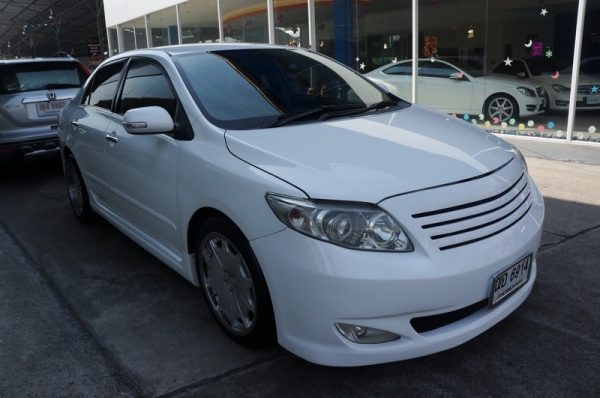 TOYOTA ALTIS ปี 2009 เกียร์ AUTO สีขาวสวย ล้อMAX เบาะหนัง กระจกไฟฟ้า ชุดแต่งรอบคัน รถสวยจัด ราคาโดนใจ ฟรีดาวน์ จัดไฟแนท์ได้เต็ม ติดแบ็คลิสออกรถได้ TOYOTA ALTIS ปี 2009 เกียร์ AUTO สีขาวสวย ล้อMAX เบาะหนัง กระจกไฟฟ้า ชุดแต่งรอบคัน รถสวยจัด ราคาโดนใจ ฟรีดาวน์ จัดไฟแนท์ได้เต็ม ติดแบ็คลิสออกรถได้