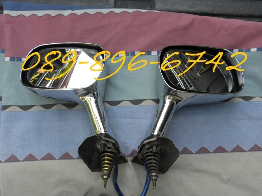 ขายกระจกมองข้างไฟฟ้า โครเมียม ติดแก้ม เรโทร