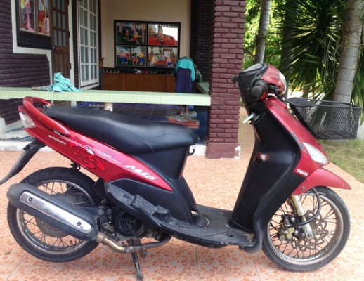 +++ขาย yamaha mio จดปี2549สีเดิมคารบูเดิมท่อเดิมเครื่องเดิม+++