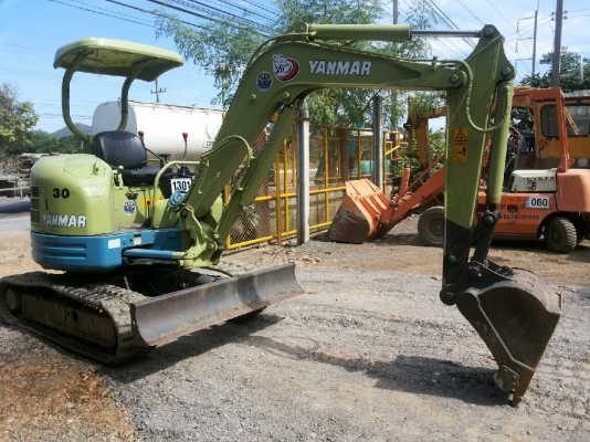 รถขุด-ดัน YANMAR  VIO 30 ปั้มนิ้ว ( มีVDOให้ชม ) รถเก่านอกมีเอกสารแจ้งจำหน่าย สภาพพร้อมใช้งาน