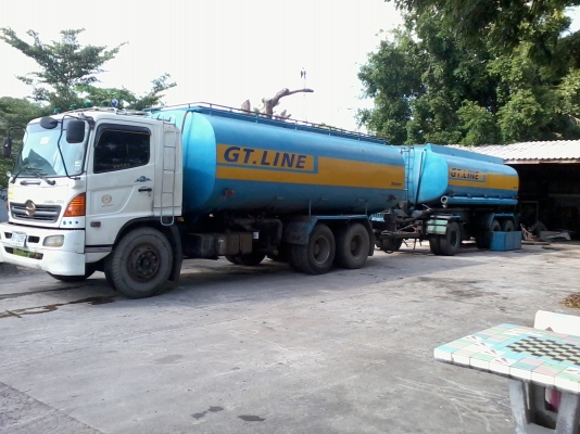ขายด่วนรถพ่วง Hino 6 สูบ 248 แรงม้า 3 เพลา