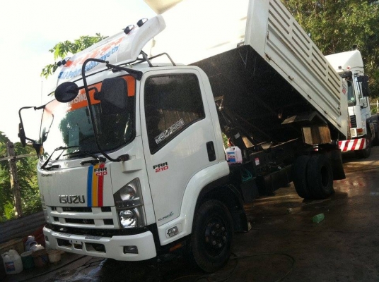 ISUZU FRR 210 แรง กระบะดั๊มสามมิตร