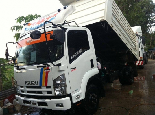 ISUZU FRR 210 แรง กระบะดั๊มสามมิตร