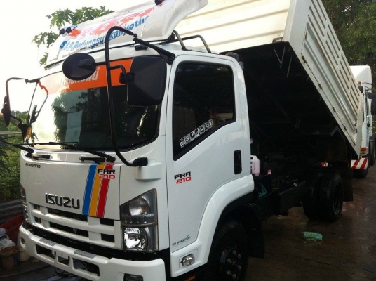 ISUZU FRR 210 แรง กระบะดั๊มสามมิตร
