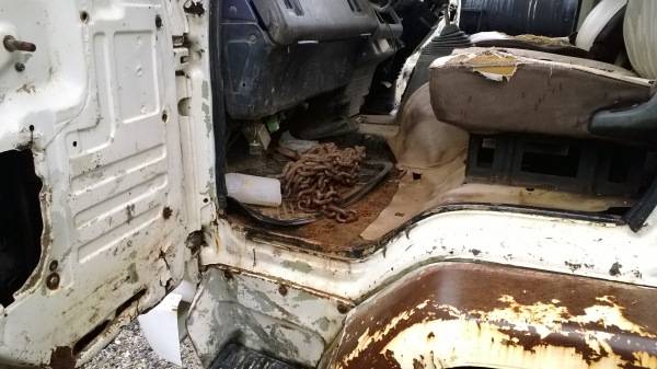 ISUZU 6ล้อดั้ม165แรง 6BD1 คัสซีใหญ่ โค๊ต3451636  ยาง900. ปี2537