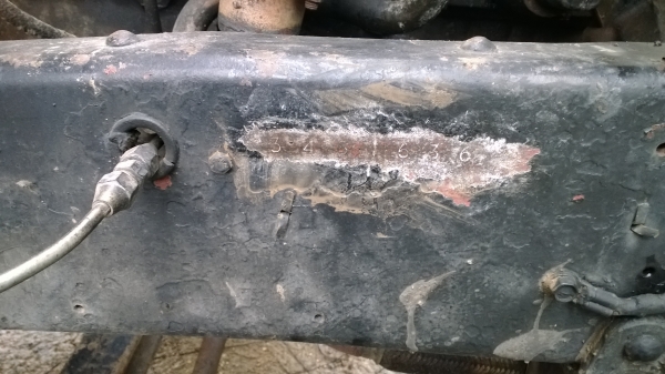 ISUZU 6ล้อดั้ม165แรง 6BD1 คัสซีใหญ่ โค๊ต3451636  ยาง900. ปี2537