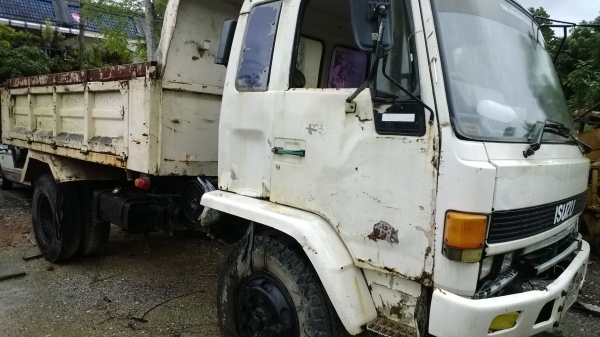 ISUZU 6ล้อดั้ม165แรง 6BD1 คัสซีใหญ่ โค๊ต3451636  ยาง900. ปี2537