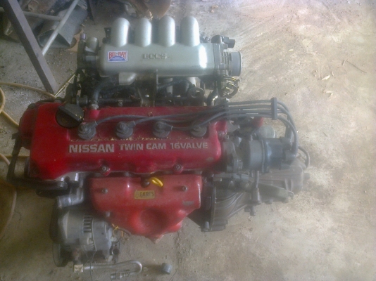 เครื่องยนต์ GA16 พร้อมเกียร์ เครื่องยนต์ GA16 พร้อมเกียร์