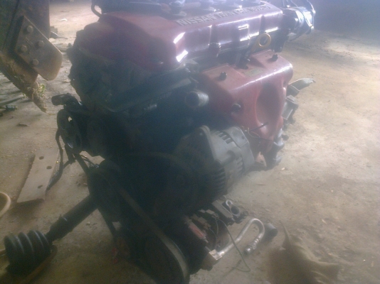 เครื่องยนต์ GA16 พร้อมเกียร์ เครื่องยนต์ GA16 พร้อมเกียร์