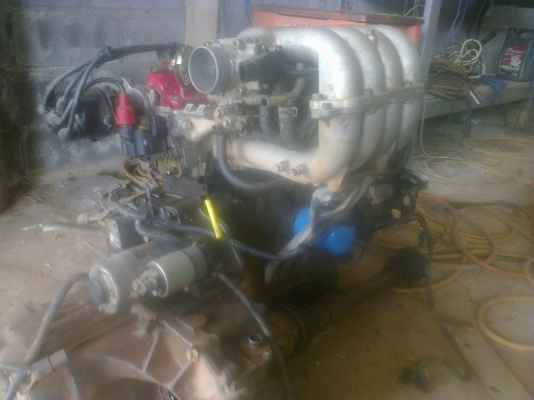 เครื่องยนต์ GA16 พร้อมเกียร์