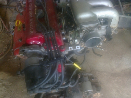 เครื่องยนต์ GA16 พร้อมเกียร์ เครื่องยนต์ GA16 พร้อมเกียร์