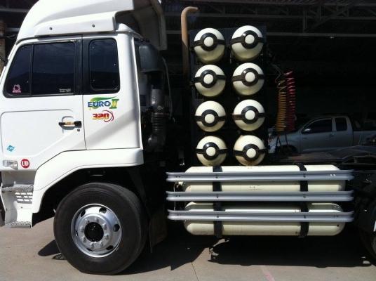 NISSAN CWM454 - 320 HP ติดแก๊ส NGV