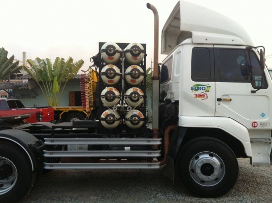 NISSAN CWM454 - 320 HP ติดแก๊ส NGV