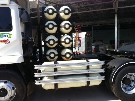NISSAN CWM454 - 320 HP ติดแก๊ส NGV