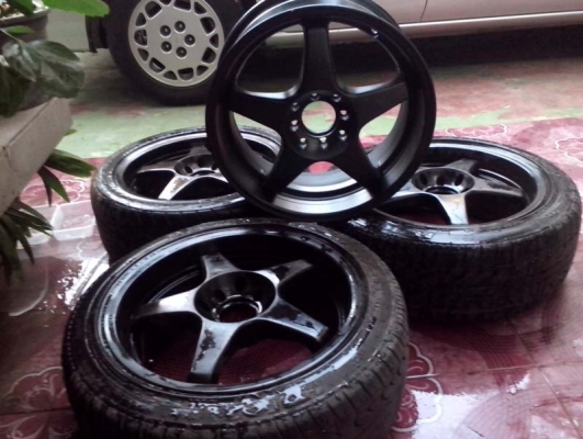 ขาย แม็ก Japan ขอบ 16 หนึ่งชุดพร้อมยางสองเส้นปี 2011 ราคา 5900 บาท ขาย แม็ก Japan ขอบ 16 หนึ่งชุดพร้อมยางสองเส้นปี 2011 ราคา 5900 บาท