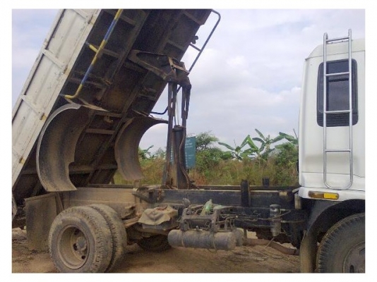 ขาย รถดั๊ม 6ล้อ ISUZU DECA 195แรง