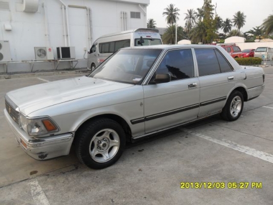 ขายรถโตโยต้าคราวMs132ปี90เครื่อง1Jหัวฉีดเกียร์ออโต้ติดแก๊สLPGเพาเวอร์ภายในเดิมๆแอร์หน้า-หลังตัวถังมีทำสีบ้างยางดีเครื่องดีช่วงล่างแน่นประหยัดรถขับดีครับภาษีปี57ขายวิ่งทางไกลได้เลยครับ