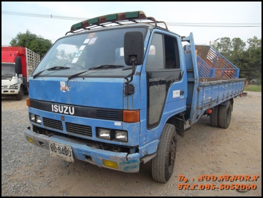 ขายด่วน รถบรรทุก 6 ล้อ ISUZU NPR59P 115 แรง กระบะ 5M รถสวย พร้อมใช้งานราคาสุดคุ้ม