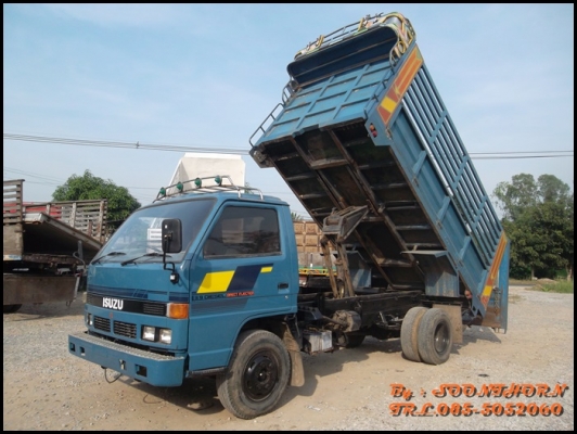 ขายด่วน รถบรรทุก 6 ล้อ ISUZU NPR 115 แรง รถห้าง ดั้มเกษตร รถสภาพเดิมๆ สวย พร้อมใช้งาน