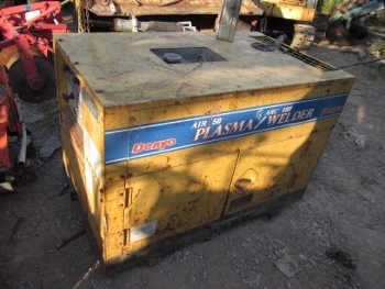 ขาย- เครื่องปั่นไฟ พร้อมเชื่อม และ ปั๊มลม ในตัว แบบ 3 in 1 DENYO: PCX-50SS มือสองเก่าญี่ปุ่น พร้อมใช้งาน