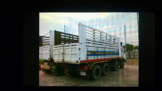 ขายรถบรรทุกพ่วงดั๊มพ์ Mitsubishi M 6 Euro 2 แก๊สร่วม แม่ 12 ล้อ ลูก 3 คานแท้