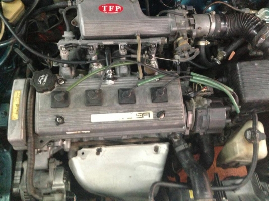 รถบ้าน COROLLA ตัวท๊อบเครื่องดี ช่างล่างดี แก๊ส+น้ำมัน สีสวย เบาะซิ้งแท้ ภายในสอาด