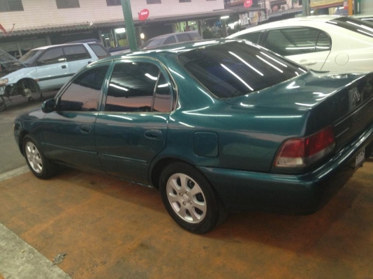 รถบ้าน COROLLA ตัวท๊อบเครื่องดี ช่างล่างดี แก๊ส+น้ำมัน สีสวย เบาะซิ้งแท้ ภายในสอาด